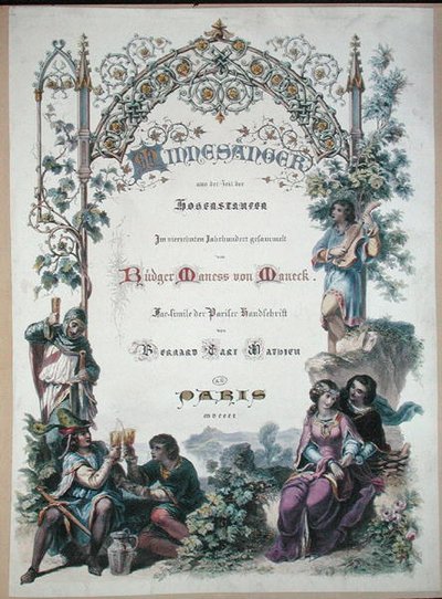 Le Minnesänger à l