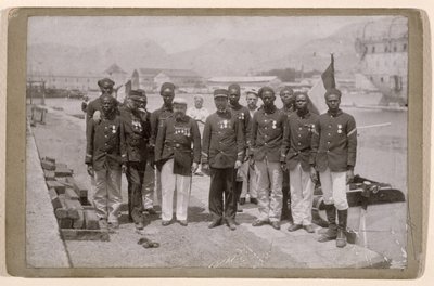 La Mission Marchand, partie de Loango, au Congo, et arrivée à Fachoda, Soudan, 1897-98 - French School