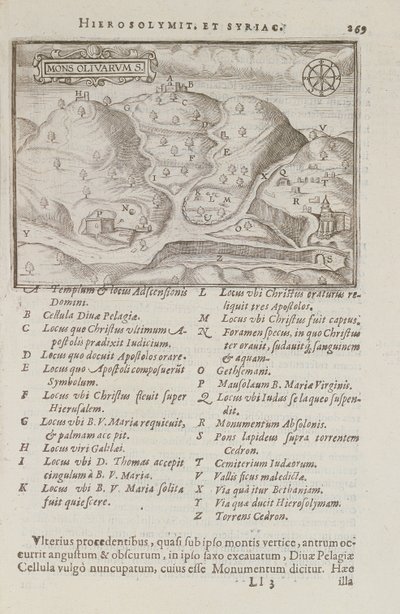 Le Mont des Oliviers, Jérusalem, d