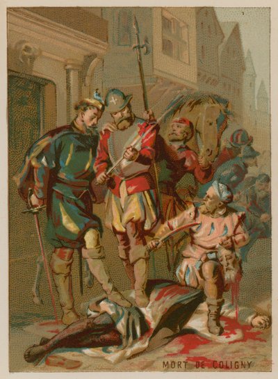 Le Meurtre de Coligny - French School