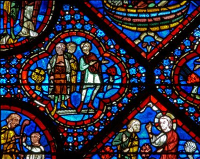 Fenêtre de Noé : les fils de Noé - French School
