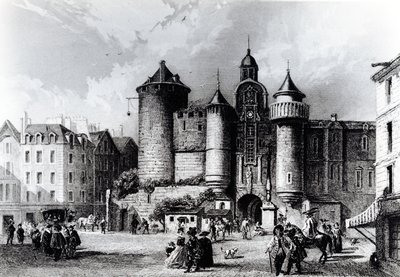 Le Petit Châtelet au XVIIe siècle - French School