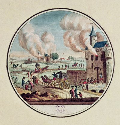 Le pillage et la destruction des châteaux et l