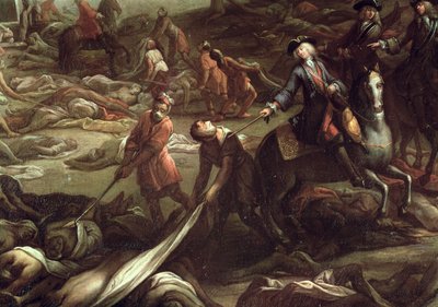 La peste à Marseille en 1720 (détail) - French School