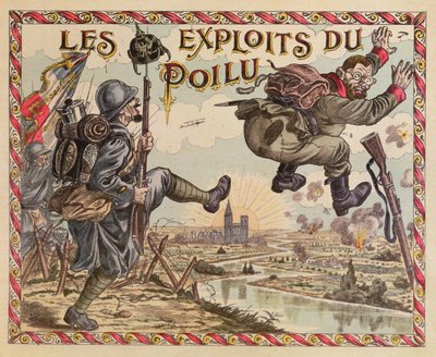 Les Réalisations des Poilus, repoussant l