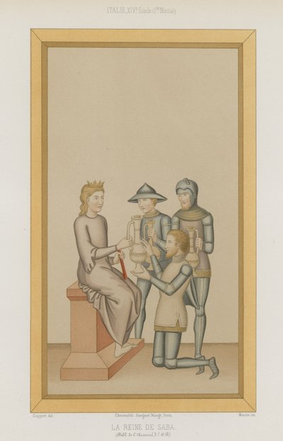 La Reine de Saba - French School