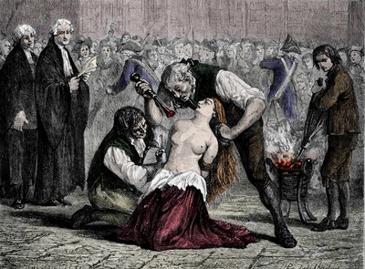 Affaire du collier de la reine : Le tourment de Madame de la Motte - French School