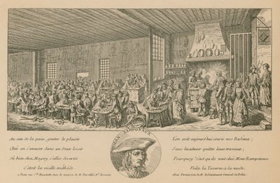 La taverne Ramponaux - French School