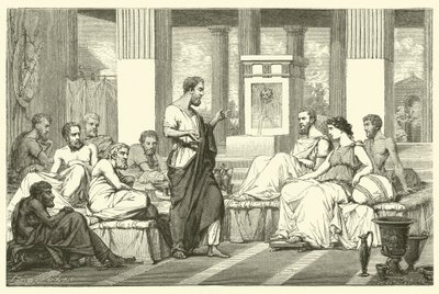 Les sept sages de la Grèce antique - French School
