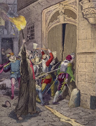 Massacre de la Saint-Barthélemy, Paris - French School
