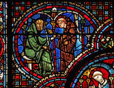 Saint Lubin : Saint Avit rend à Lubin les clés de la cave - French School