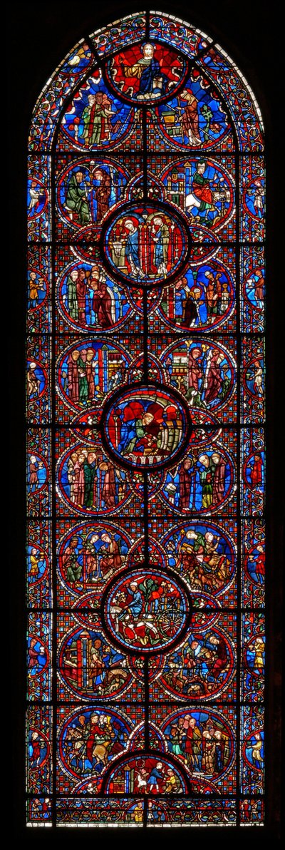 Saint Lubin : scènes de la vie de - French School