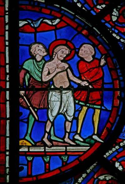 La fenêtre de Saint Thomas : emmené par deux gardes - French School
