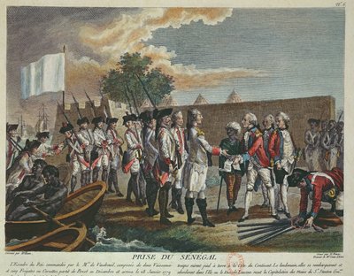 La Prise du Sénégal par les Français en 1779 pendant la guerre d