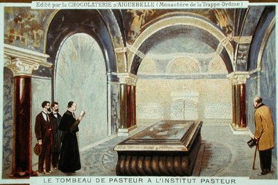 Tombeau de Louis Pasteur (1822-95) à l