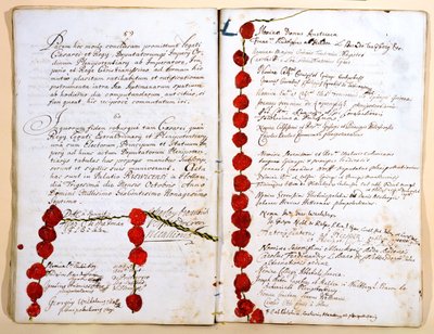 Le Traité de Ryswick, 30 octobre 1697 - French School