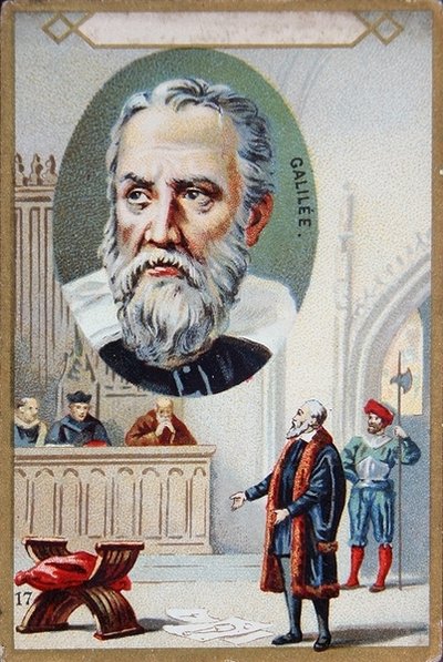 Le procès de Galilée (1564-1642) en 1633 - French School