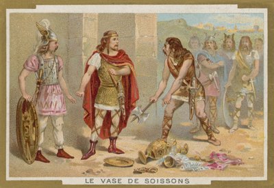 Le Vase de Soissons (chromolitho) - French School