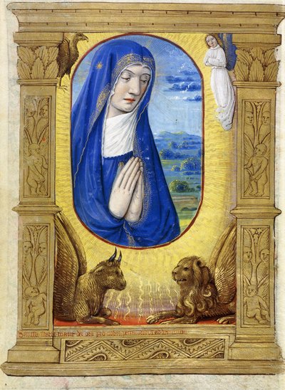 La Vierge priant, vers 1500 - French School