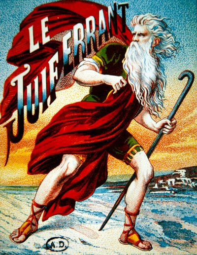 Le Juif errant, vers 1880 - French School