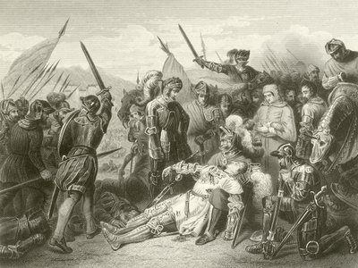 La bataille de Ravenne, 1512 - French School