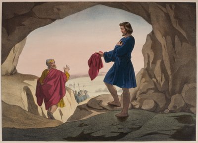 Le manteau ensanglanté de Joseph, illustration du catéchisme L