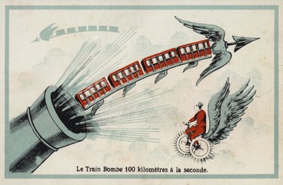 Le train-bombe - 100 kilomètres par seconde - French School