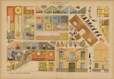 Le bordel de Nevers. Illustration pour Le Rire - French School