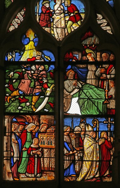 Le châtiment et la mort du père de Barbara - French School
