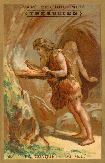 La conquête du feu - French School