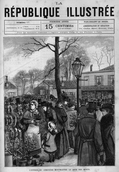 La foule devant l