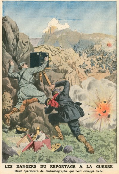 Les dangers du reportage de guerre - French School