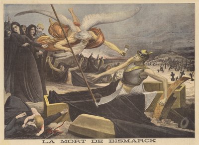 La mort de Bismarck - French School