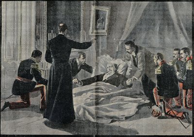 La mort de Félix Faure (1841-1899), président de la France, l