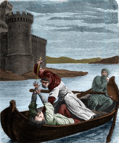 La mort du prince Arthur - French School