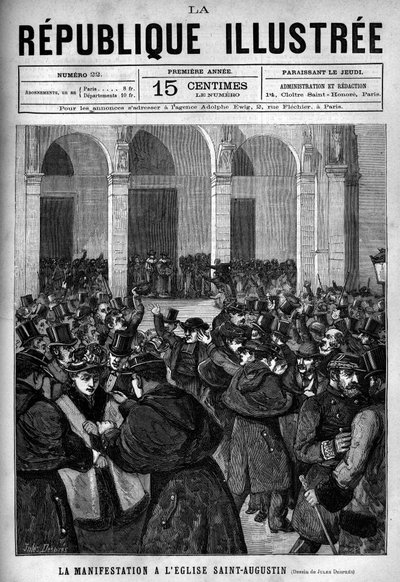 La manifestation à l