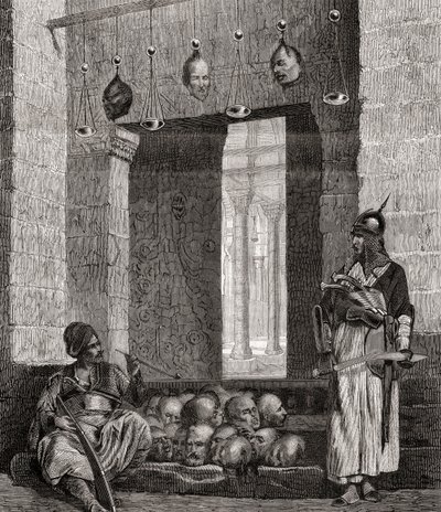 La porte de la mosquée El Assaneyn au Caire, Égypte, de "L