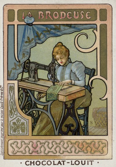 La brodeuse - French School