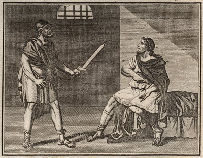 Le général éminent Marius, fuyant Sulla, est capturé à Minturnae, mais personne n