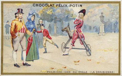 La première idée du vélo, La Draisienne - French School