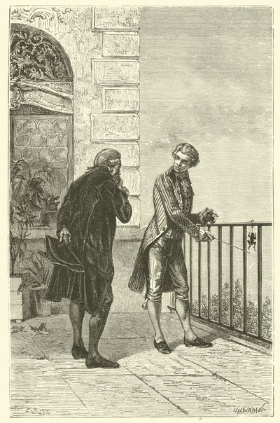 La grenouille de Galvani - French School