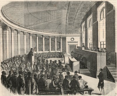 Le grand amphithéâtre lors d