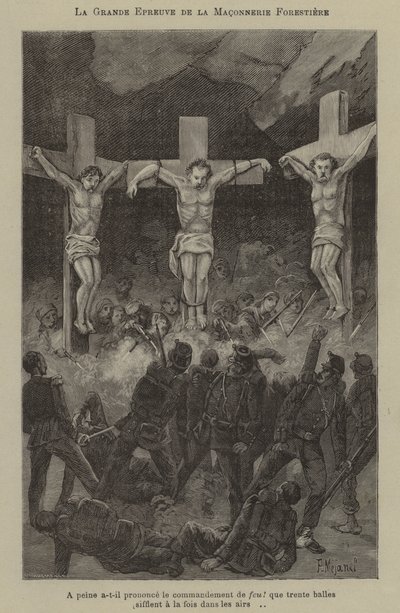 La grande épreuve des maçons de la forêt - French School