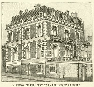 La maison du président de la France au Havre - French School