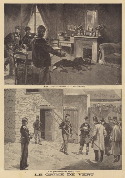 Le meurtre de Madame Benoist à Vert, près de Mantes - French School