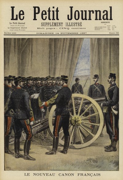 Le nouveau canon français, 1897 - French School