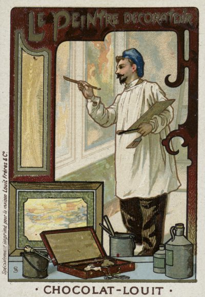 Le peintre et décorateur - French School
