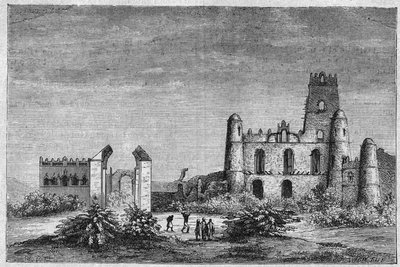 Le palais des Negouss (Négus) ou rois d