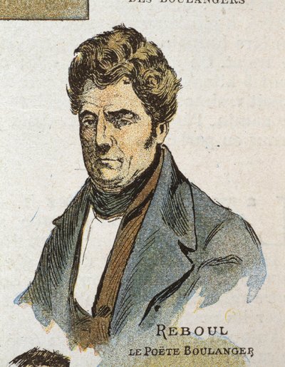 Le poète Reboul surnommé "Le Boulanger de Nîmes" (1796-1864) - French School