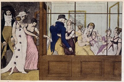 Le sérail en boutique : maison de prostitution au Palais Royal - French School